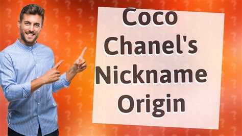 rapper coco chanel|why was chanel nicknamed coco.